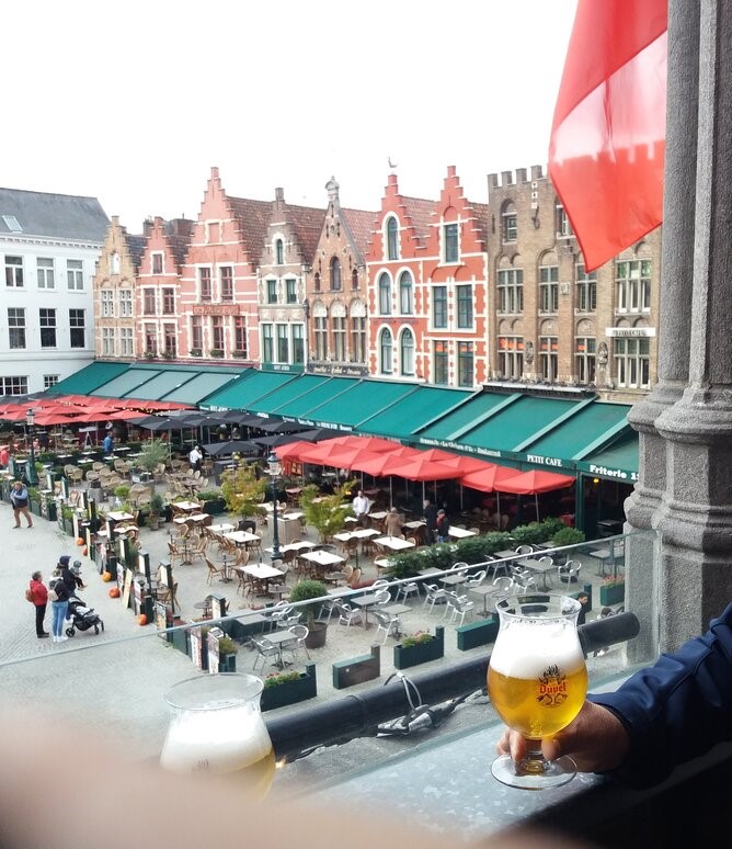 Een Belgisich Biertje in Brugge