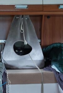 kat veilig reizen in camper
